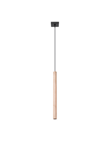 Lampa wisząca PASTELO 1 drewno