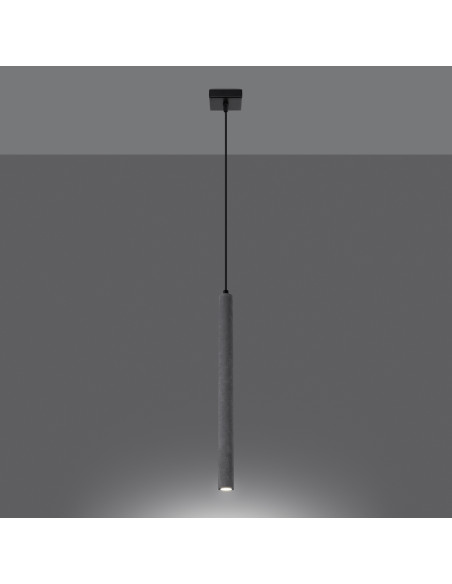 Lampa wisząca PASTELO 1 beton