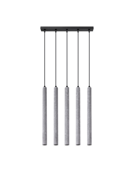 Lampa wisząca PASTELO 5L beton