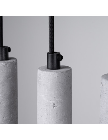 Lampa wisząca PASTELO 5L beton