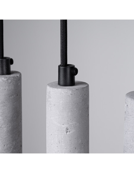 Lampa wisząca PASTELO 5L beton