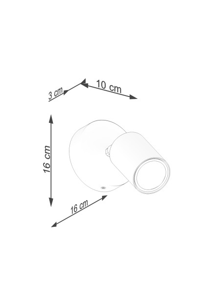 Kinkiet VERDO biały