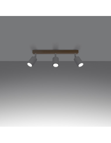 Plafon VERDO 3L biały