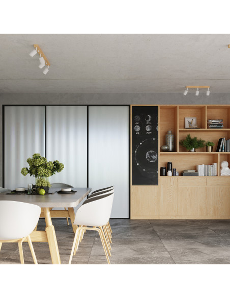 Plafon VERDO 4 biały