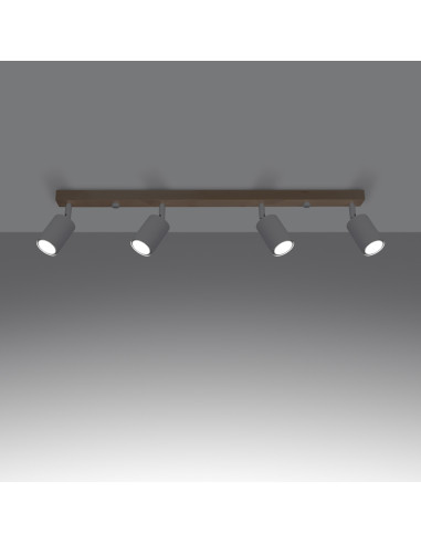 Plafon VERDO 4 biały