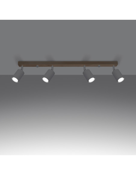 Plafon VERDO 4 biały