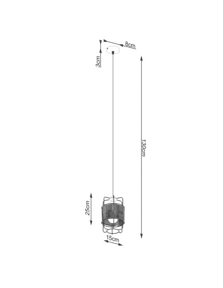 Lampa wisząca GIZUR 1