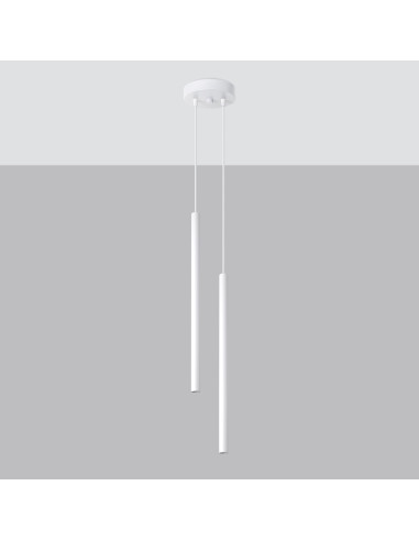Lampa wisząca PASTELO 2 biała