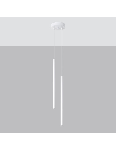 Lampa wisząca PASTELO 2 biała