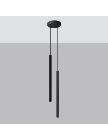 Lampa wisząca PASTELO 2 czarna