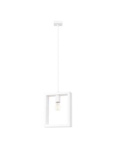 Lampa wisząca ARIES biała