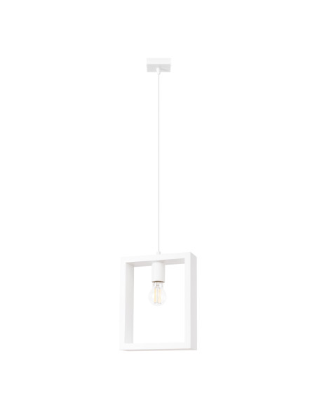 Lampa wisząca ARIES biała