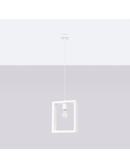 Lampa wisząca ARIES biała