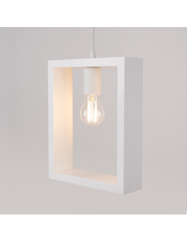Lampa wisząca ARIES biała