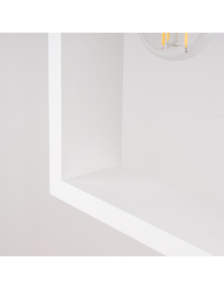 Lampa wisząca ARIES biała
