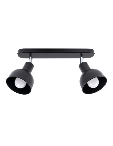 Plafon ELBA 2 czarny