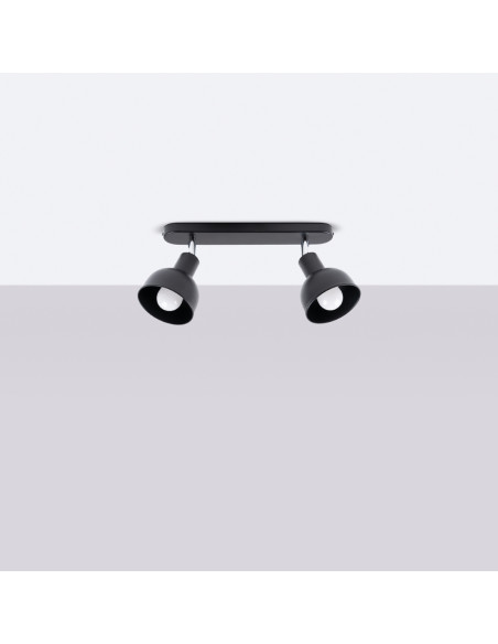 Plafon ELBA 2 czarny