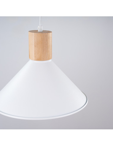 Lampa wisząca JAGA biała