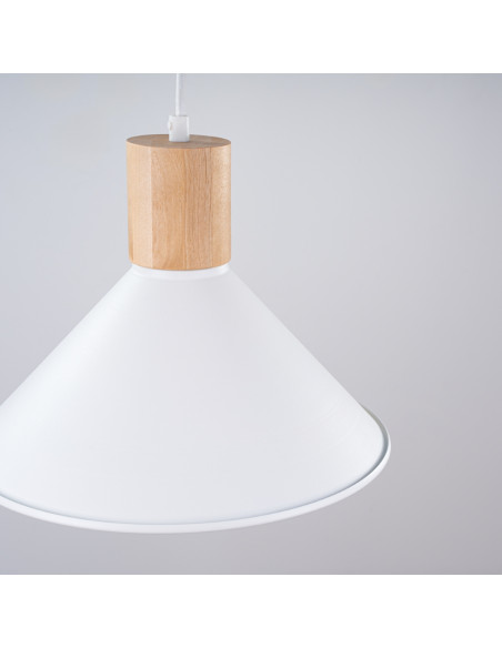 Lampa wisząca JAGA biała