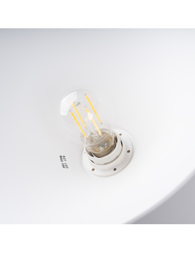 Lampa wisząca JAGA biała