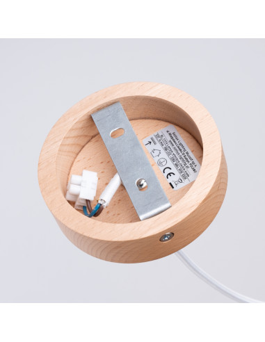 Lampa wisząca JAGA biała