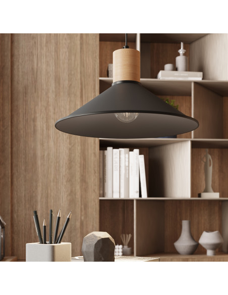 Lampa wisząca JAGA czarna