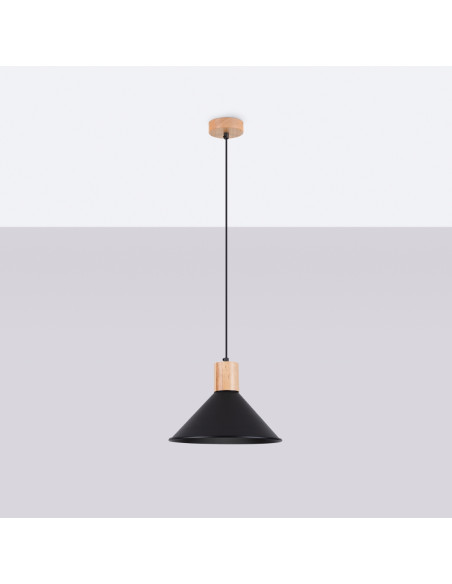 Lampa wisząca JAGA czarna