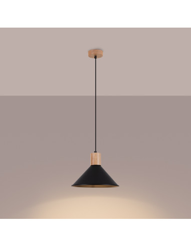 Lampa wisząca JAGA czarna