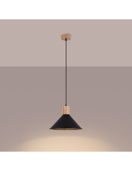 Lampa wisząca JAGA czarna