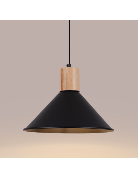 Lampa wisząca JAGA czarna