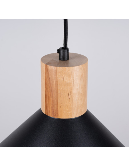 Lampa wisząca JAGA czarna
