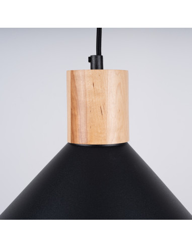 Lampa wisząca JAGA czarna