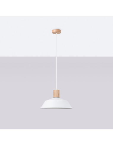 Lampa wisząca FANO biała