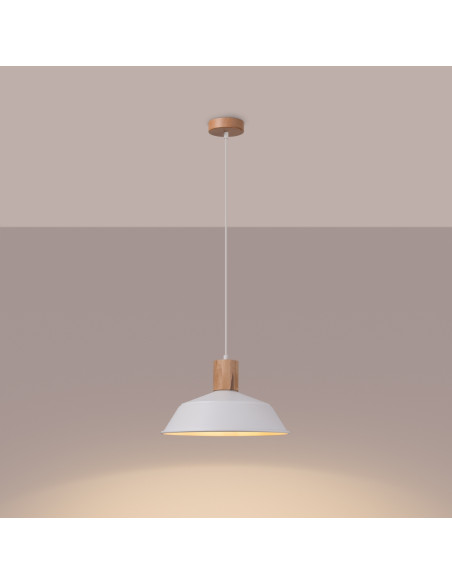 Lampa wisząca FANO biała
