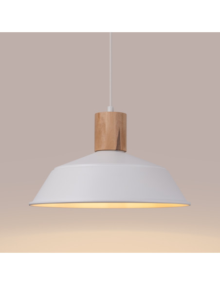 Lampa wisząca FANO biała