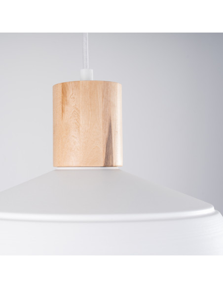 Lampa wisząca FANO biała