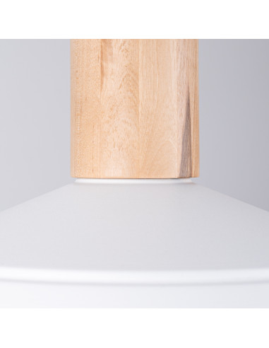 Lampa wisząca FANO biała