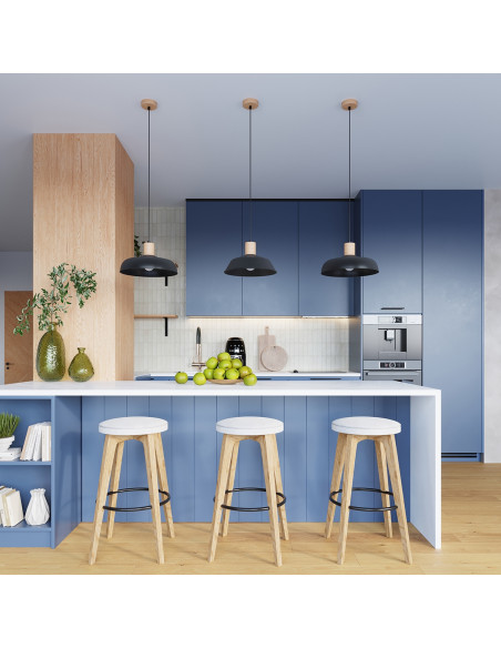 Lampa wisząca FANO czarna