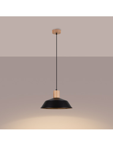 Lampa wisząca FANO czarna