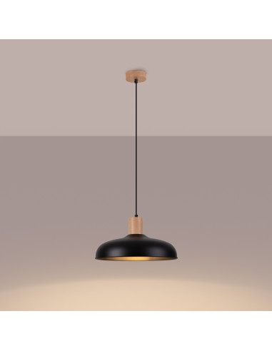Lampa wisząca INDY czarna