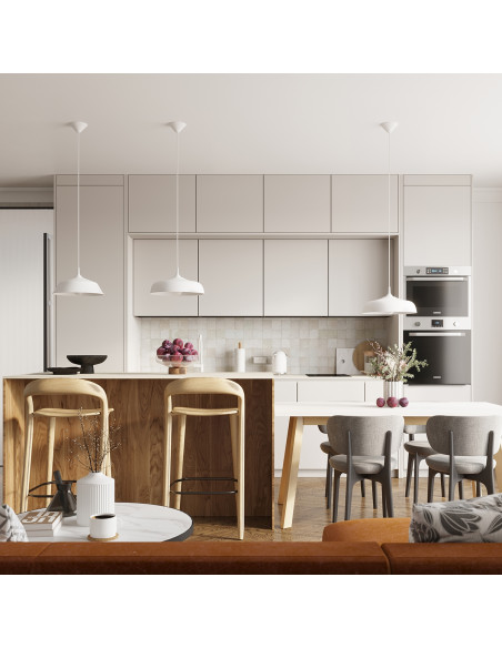 Lampa wisząca FRIKA biała