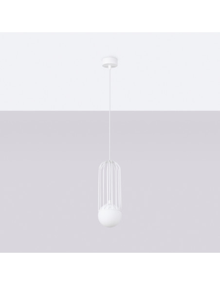 Lampa wisząca BRINA 1 biała