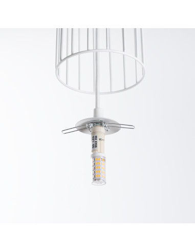 Lampa wisząca BRINA 1 biała