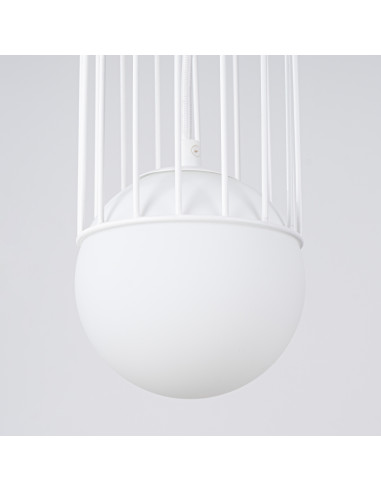 Lampa wisząca BRINA 1 biała