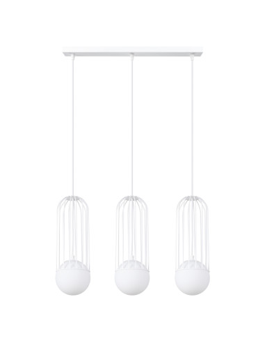 Lampa wisząca BRINA 3L biała