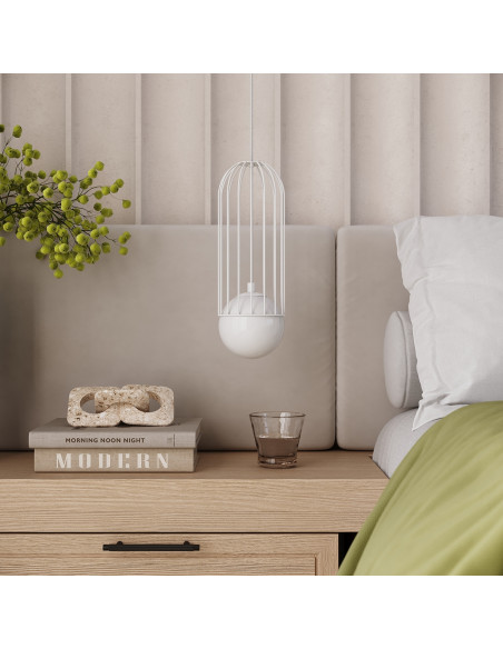 Lampa wisząca BRINA 3L biała