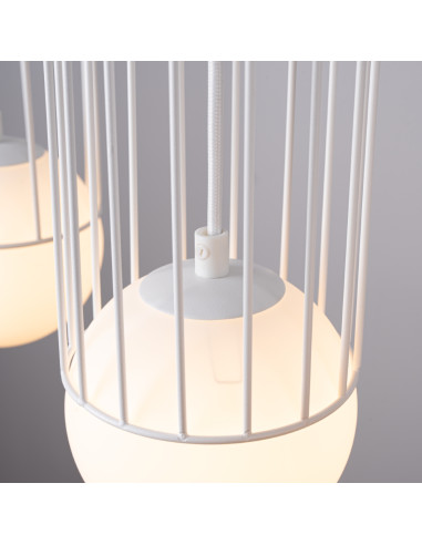 Lampa wisząca BRINA 3L biała