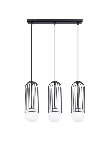 Lampa wisząca BRINA 3L czarna
