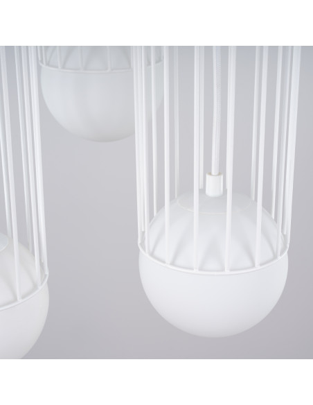 Lampa wisząca BRINA 3P biała