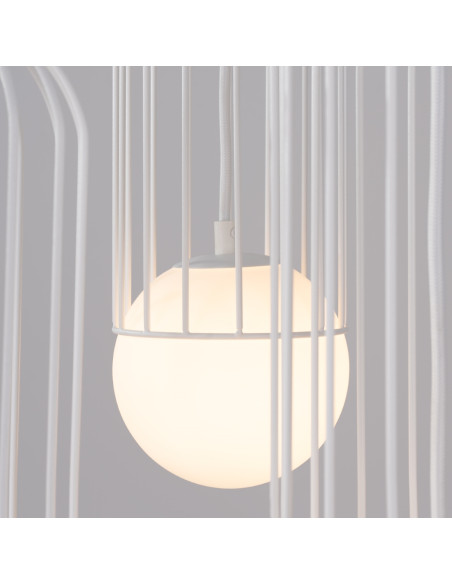 Lampa wisząca BRINA 3P biała